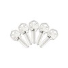 QWORK Blank Key Blanks, Pack of 100 Copper Structures Key