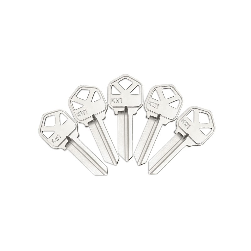 QWORK Blank Key Blanks, Pack of 100 Copper Structures Key