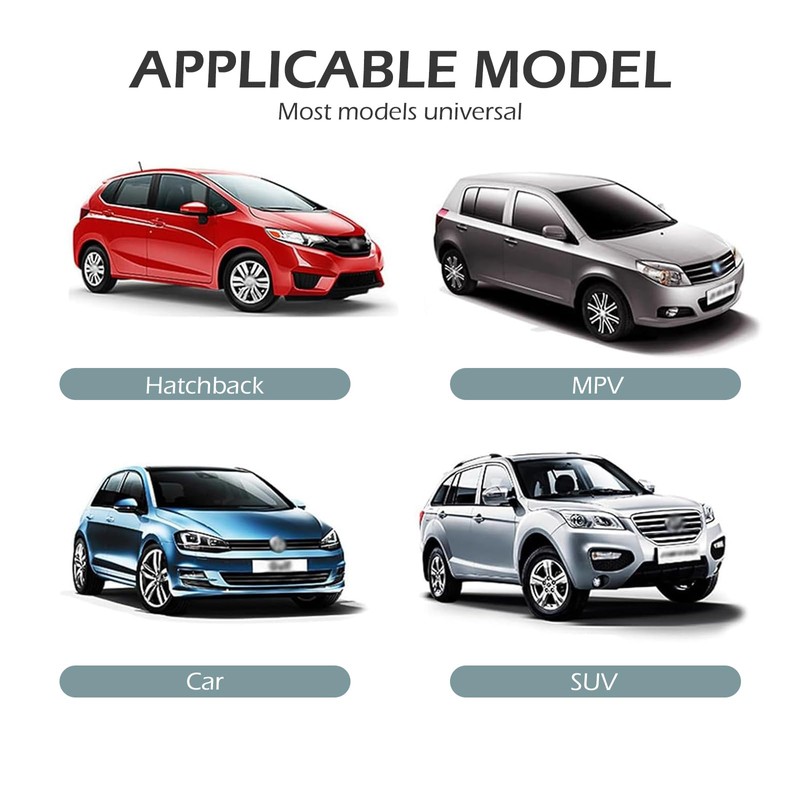 2 Pack Universal Car Window Shade, Car Window Sun Shade