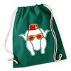 Hippowarehouse Thanksgiving Turkey wearing Sunglasses and Fez Drawstring Cotton School
