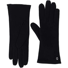 Roeckl Women's Classic Velour Gloves, Black (Black 000), 6.5 (Manufacturer Size: 6, 5), Black (Black 000)