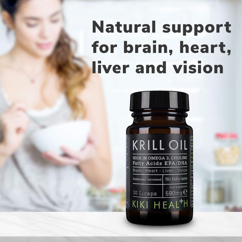 KIKI Health Krill Oil - 30 Capsules