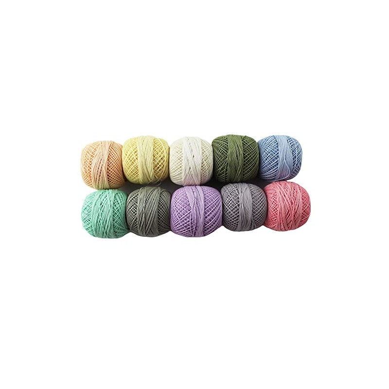Cotton Tatting Crochet Thread Mercerized Size 20 Embroidery Doilies Lacey