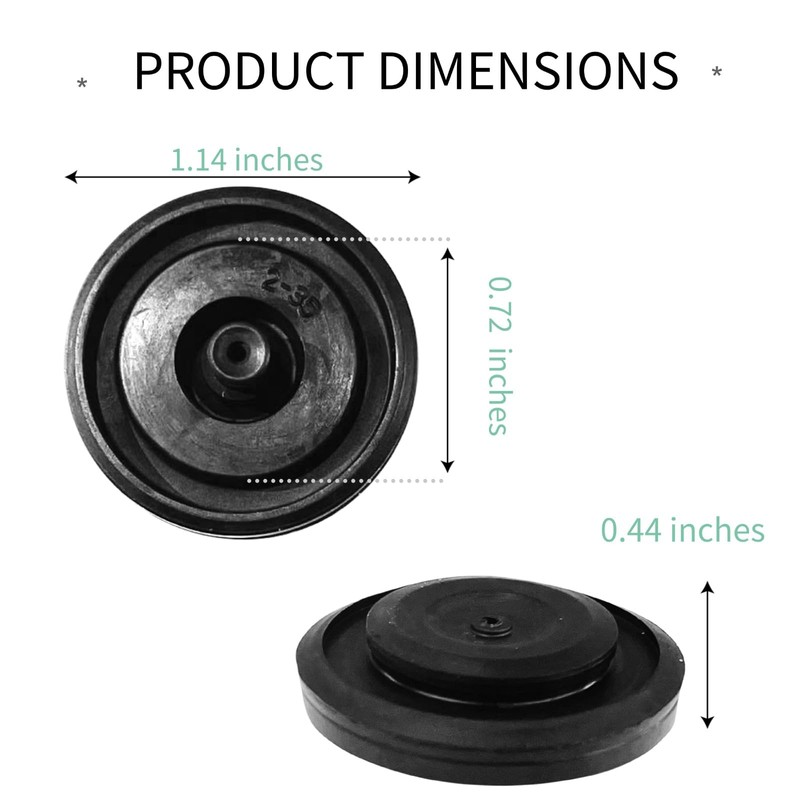 Toilet Fill Valve Seal Kit, Compatible with Kohler 83143 and