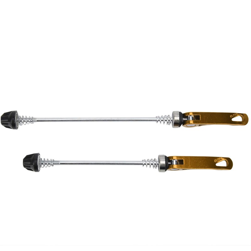 CHICIRIS Quick Release Skewer, 145/185mm 2pcs Road Mountain Bicycle Quick