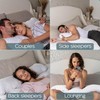 SleepCloud Weighted Body Pillow 6.5lbs - Weighted Pillow for Deeper