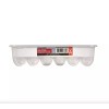 Essentials™ Rectangular Plastic Egg Storage Container with Lid Hold 12Eggs