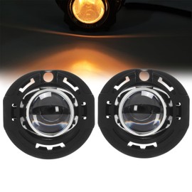 AniyaFDCX Projector Lens Fog Light Compatible with Durango Charger SRT-8 Chrysler 200 300; Dodge Challenger Dart; Grand Cherokee - 5182021AB