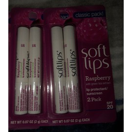 Softlips Lot 10 Softlips Lip Protectant Raspberry Balm 20 SPF NEW RARE & DISCONTINUED