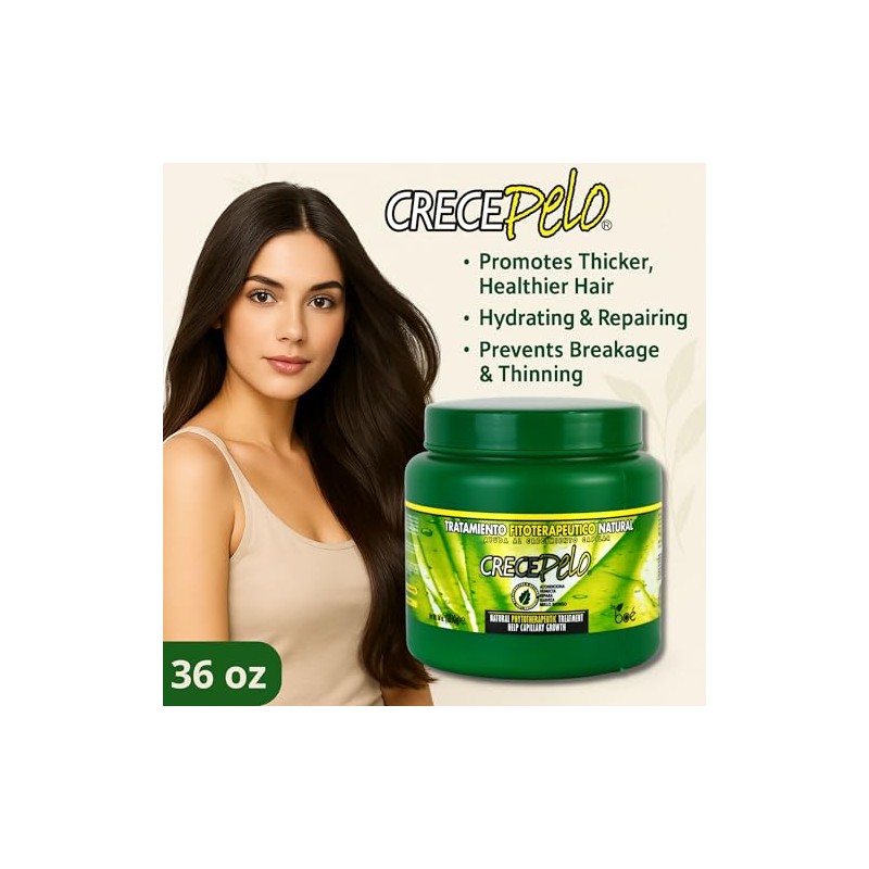 Boe Crece Pelo Natural Phitoterapeutic Treatment Ounce