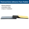 Bivethoi 10 Pcs Furniture Glide Rectangle, Self-Adhesive Sliders Pads Magic