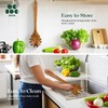 Bkiok Natural Nonstick Teak Wood Pasta Fork, Noodle Spaghetti Spoon