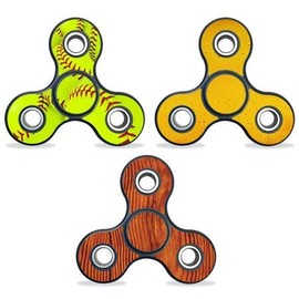 3 Pack of MightySkins Vinyl Decal Skins Compatible with Fidget Spinner Set 11 | Protective Sticker Wrap for Three-Bladed Fidget Toy Fydget | Easy to Apply Cover | Low Grip Adhesive Removes Clean