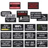 GYGYL 20PCS Tactical Morale Funny Patches Bundle, Hook and Loop