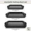 Country Kitchen Nonstick Stackable Bakeware Set - Durable, Easy Release