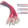 60Pcs 2.8mm 4.8mm and 6.3mm Female Spade Crimp Terminal with