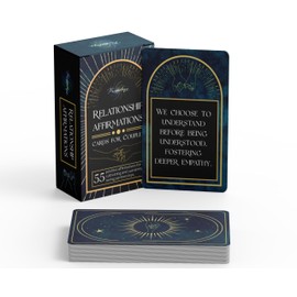 Pauseology Relationship Affirmation Cards for Couples, Partners, Marriage, to Increase Communication, Trust, and Deepen Connection