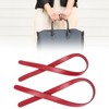 2Pcs Leather Bag Handles 25.6in Long 0.7in Wide Synthetic Leather