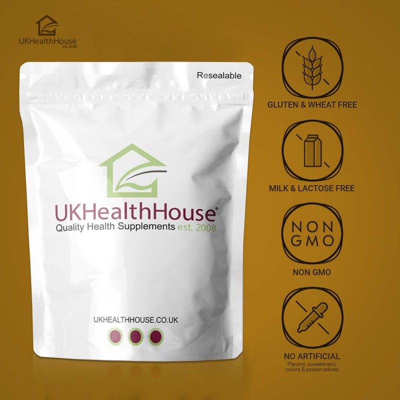 UKHealthHouse Super Strength Soy Isoflavones Complex Capsules 500mg x 90