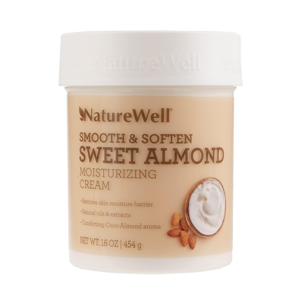 NATURE WELL Sweet Almond Smooth & Soften Moisturizing Cream For