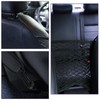 GELASGO 3-Layer Car Mesh Organizer,Upgrade Elasticity Car Storage Net Between