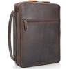 Polare Full Grain Leather Bible Cover Church Bag Bible Protective