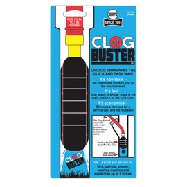 Harvey 090620 Clogbuster Toilet Plunger, 4" - 6"