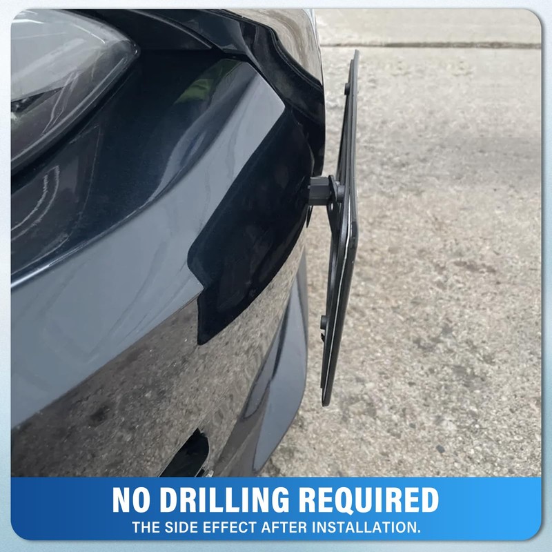 Heavy Duty Front License Plate Frame Compatible with Volkswagen ID.4