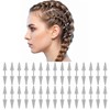 30Pcs Gothic Hair Clips, Punk Spiked Metal Accessories for Women