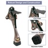 sourcing map 4 Inch Kickdown Door Stopper, One Touch Pedal
