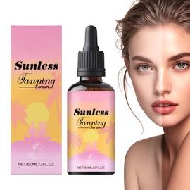 Tanning Drops,60ml Sunless Tanning Drops,Natural Ingredients,Moisturizing,Can Show Young Bronze Skin Without Sun Exposure,Suitable for Face & Body,for Women & Men