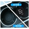 Luminuti 2 Pcs Car Cup Holder Coaster, Car Cup Holder