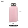 MECCANIXITY Solvent Alcohol Dispenser 250ml/8.5oz Pink Push Down Liquid Dispenser