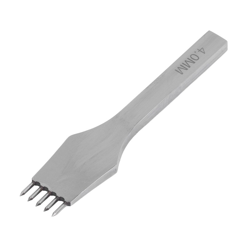 Leather Pricking Iron Round Cutting Mirror Polished High Speed Steel
