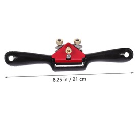 WHAMVOX 1 Set Adjustable Hand Planer Spokeshave Tool for Woodworking Compact S with Blades Durable Design Precise Cutting for DIY Projects and Home Renovation