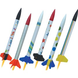 Raketenmodellbau Klima GmbH Quick and Easy Maxi Six Pack - 6 Model Rockets in One Pack