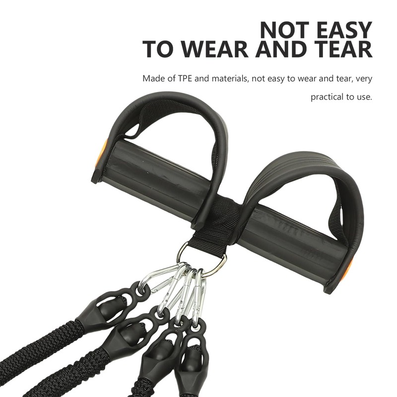 IMIKEYA Foot Pedal Puller Resistance Band Elastic Tension Rope Exercise