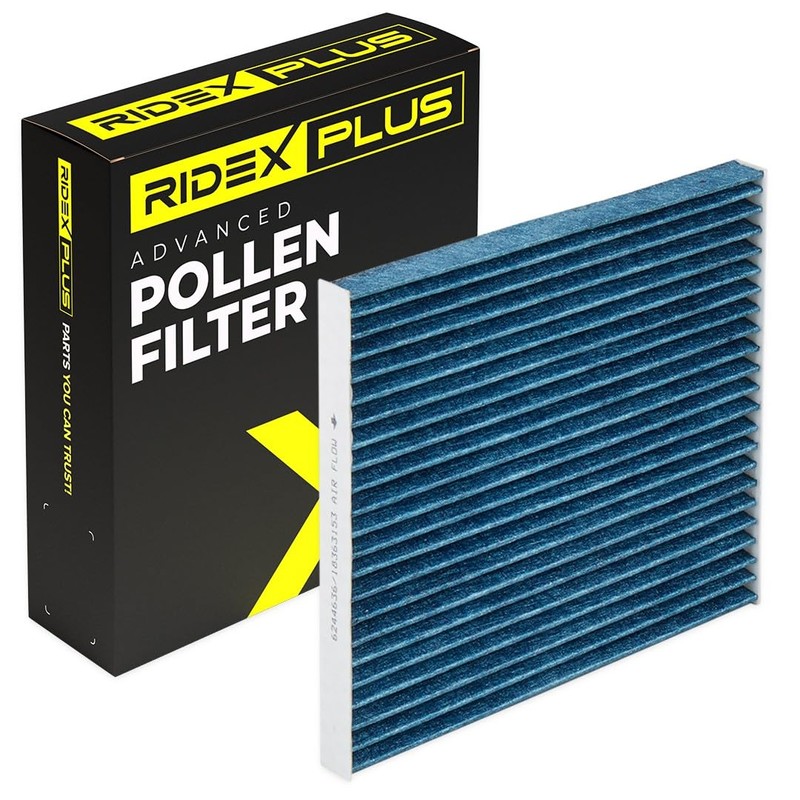 RIDEX Plus Cabin Air Filter 424I0533P Pollen Filter Activated Carbon