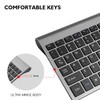 cimetech Wireless Keyboard and Mouse Combo, Compact Silent Ergonomic Scissor