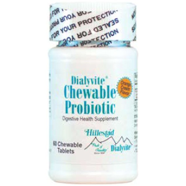 Dialyvite - Chewable Probiotic - 60 Tablets