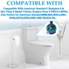 SDTC Tech Flush Valve Seal, 3 Pack Silicone Material 7301111-0070A