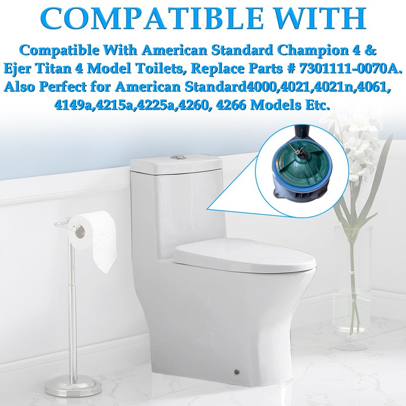 SDTC Tech Flush Valve Seal, 3 Pack Silicone Material 7301111-0070A