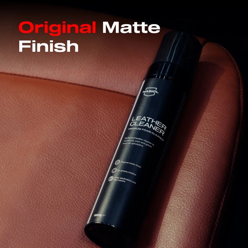 Nasiol LeatherCleaner Leather Cleaner 250 Gr- Car Interior Leather Care