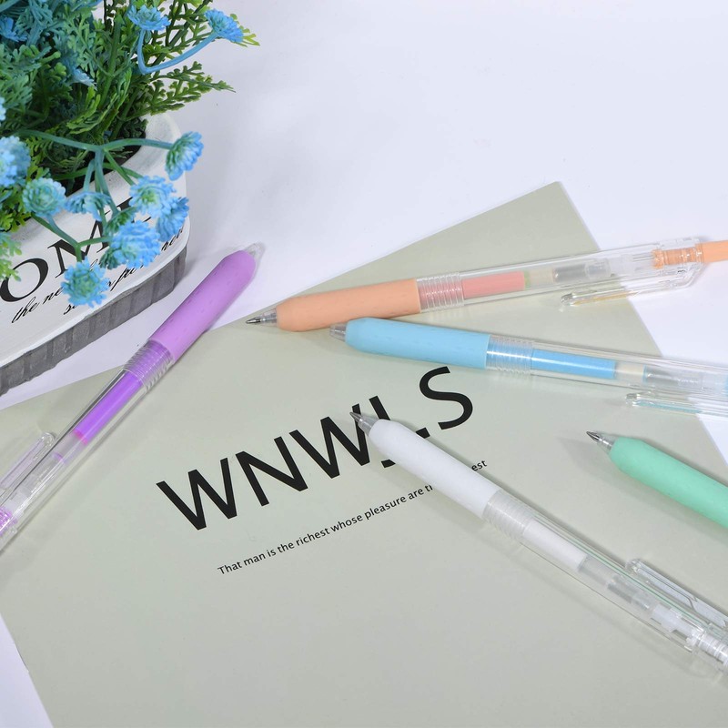 AIHAO Drawing Gel Ink Pens,Fine Point 0.5mm, Milky Colors, Journaling,