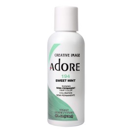 Adore Semi-Permanent Haircolor #194 Sweet Mint 4 Ounce (118ml) (6 Pack)