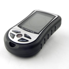 BW New 8 In 1 Digital Compass LCD Altimeter Barometer Thermometer Black