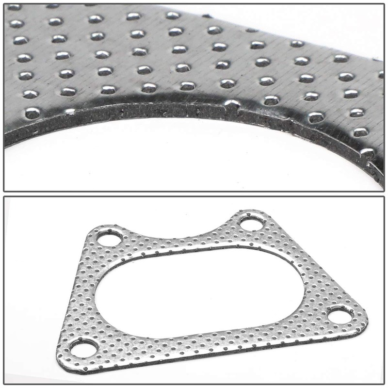 DNA Motoring GKTSET-HA03-V6 Aluminum Exhaust Manifold Header Gasket Set Replacement