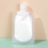 Flip Cap Cosmetic Travel Dispenser Pouch for Shampoo & Lotion - Sealed Container for Pool Use 50ml 17ea