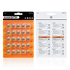 kunying AG13 LR44 Batteries (25-Pack) - Long-Lasting 1.5V LR44 Alkaline