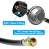 GrillAce 2-Feet propane Gas Grill Regulator and Hose, Replacement for